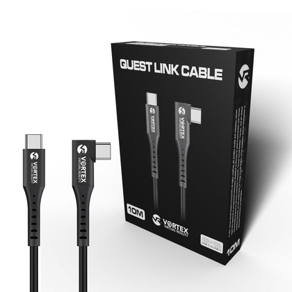 Sett med 10m USB-C-kabel + kabelopphengskroker | Oculus Quest 2