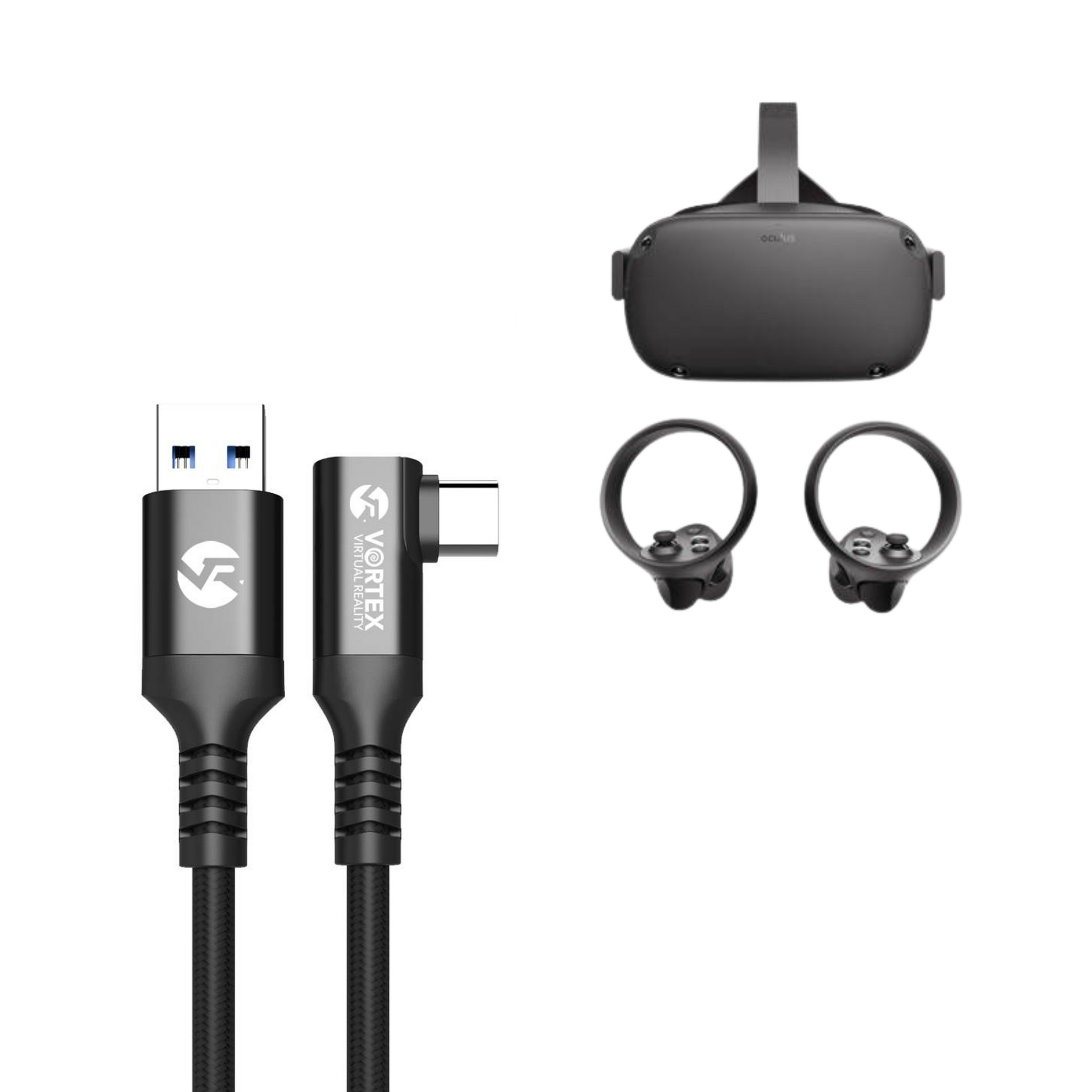 Ny 5m kabel fra VortexVR til Oculus Link | USB-A | Oculus Quest 2