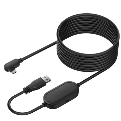 Kabel 5m med signalforsterker for Goggle VR| for Quest 3, Quest 2, PICO 4, HTC Focus 3