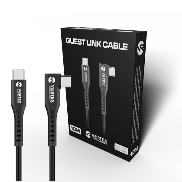 Oculus Link-kabel 10m | USB-C | for Quest 3, Quest 2| SteamVR | SideQu –  VortexVR.no