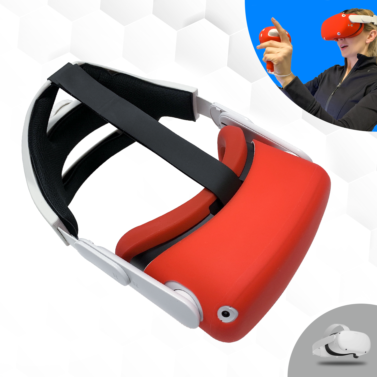 NYTT silikondeksel til Oculus Quest 2-briller